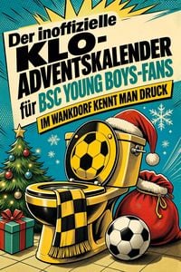 Produktbild: Der inoffizielle Klo-Adventskalender f&uuml;r BSC Young Boys-Fans