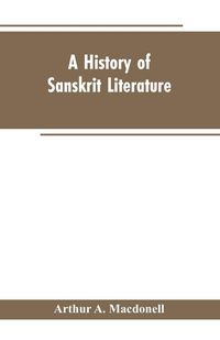 Produktbild: A History of Sanskrit Literature