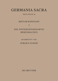 Produktbild: Das Bistum Konstanz 2. Die Zisterzienserabtei Bebenhausen