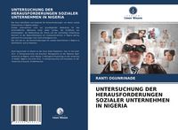 Produktbild: Untersuchung der Herausforderungen Sozialer Unternehmen in Nigeria