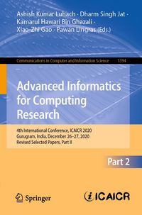 Produktbild: Advanced Informatics for Computing Research