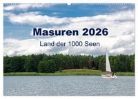 Produktbild: Masuren 2026 - Land der 1000 Seen (Wandkalender 2026 DIN A2 quer), CALVENDO Monatskalender