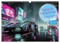 Produktbild: Cyberpunk-Supersportwagen (Wandkalender 2027 DIN A3 quer), CALVENDO Monatskalender