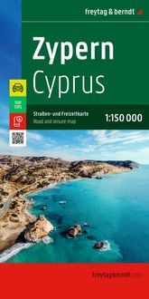 Produktbild: freytag & berndt Stra&szlig;enkarte Zypern 1:150.000