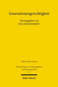 Produktbild: Generationengerechtigkeit