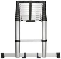 Produktbild: TOOLCRAFT TO-7868814 Aluminiumlegierung Teleskopleiter Montage ohne Werkzeug Arbeitsh&ouml;he (max.): 3.93 m Aluminium EN 131 10.1 kg