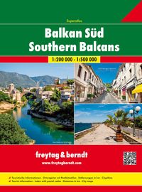Bild vom Artikel Balkan Süd, Autoatlas 1:200.000 - 1:500.000 vom Autor 