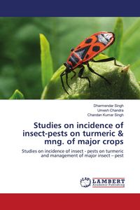 Produktbild: Studies on incidence of insect-pests on turmeric & mng. of major crops