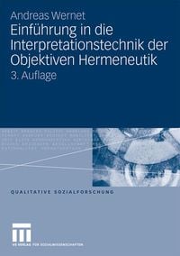 Bild vom Artikel Einführung in die Interpretationstechnik der Objektiven Hermeneutik vom Autor Andreas Wernet