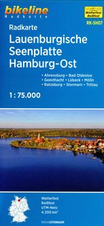 Bild vom Artikel Radkarte Lauenburgische Seenplatte Hamburg Ost (RK-SH07) vom Autor 