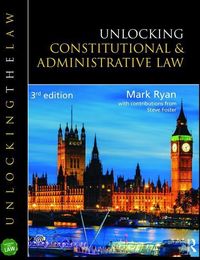 Produktbild: Ryan, M: Unlocking Constitutional and Administrative Law