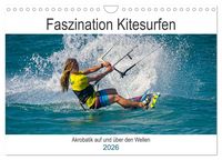 Produktbild: Faszination Kitesurfen (Wandkalender 2026 DIN A4 quer), CALVENDO Monatskalender