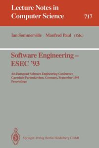 Produktbild: Software Engineering - ESEC '93