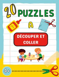 Produktbild: 20 puzzles &agrave; d&eacute;couper et coller