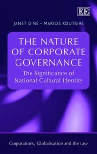 Produktbild: Dine, J:  The Nature of Corporate Governance