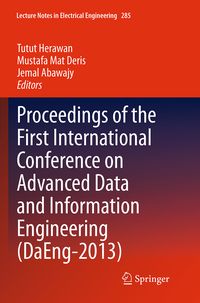 Produktbild: Proceedings of the First International Conference on Advanced Data and Information Engineering (DaEng-2013)