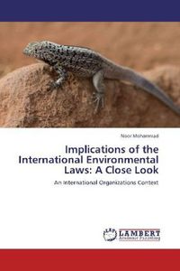 Produktbild: Mohammad, N: Implications of the International Environmental