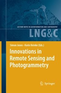 Produktbild: Innovations in Remote Sensing and Photogrammetry