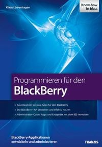 Produktbild: Programmieren f&uuml;r den BlackBerry