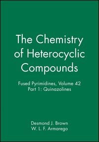 Produktbild: Fused Pyrimidines, Volume 42, Part 1: Quinazolines