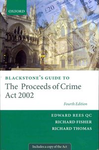 Produktbild: Blackstone's Guide to the Proceeds of Crime ACT 2002