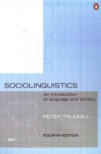 Produktbild: Sociolinguistics