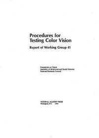 Produktbild: Procedures for Testing Color Vision