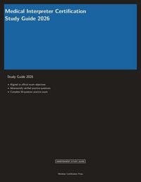 Produktbild: Medical Interpreter Certification Study Guide 2026