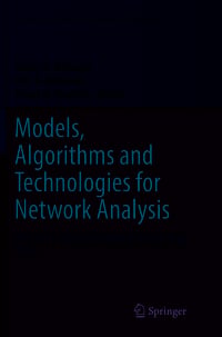 Produktbild: Models, Algorithms and Technologies for Network Analysis