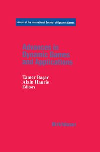 Produktbild: Advances in Dynamic Games and Applications