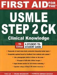 Produktbild: First Aid for the USMLE Step 2 CK