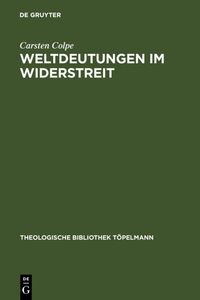 Produktbild: Weltdeutungen im Widerstreit