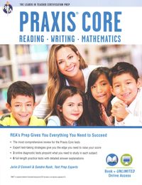 Produktbild: Praxis Core Academic Skills for Educators Tests: Book + Online