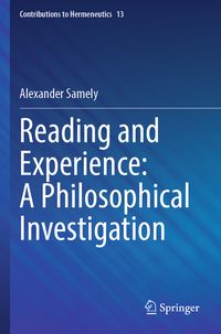 Produktbild: Reading and Experience: A Philosophical Investigation