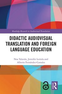 Produktbild: Didactic Audiovisual Translation and Foreign Language Education