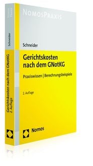 Produktbild: Gerichtskosten nach dem GNotKG