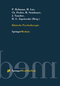 Produktbild: Klinische Psychotherapie