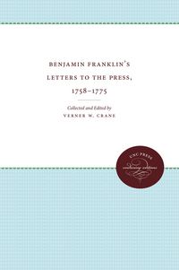 Produktbild: Benjamin Franklin's Letters to the Press, 1758-1775