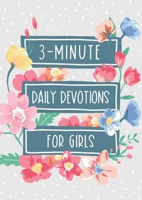 Produktbild: 3-Min Daily Devotions For Girl