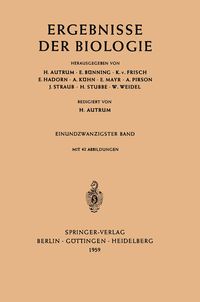 Produktbild: Ergebnisse der Biologie