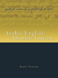 Produktbild: Arabic-English Thematic Lexicon