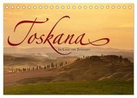 Produktbild: TOSKANA Im Land der Zypressen (Tischkalender 2026 DIN A5 quer), CALVENDO Monatskalender