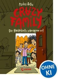 Produktbild: Crazy Family (Band 2) - Die Hackebarts schnappen zu!