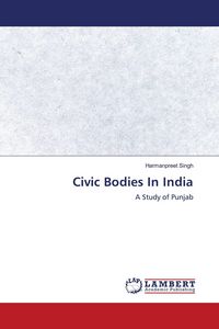 Produktbild: Civic Bodies In India