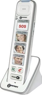 Produktbild: Geemarc PhotoDECT 295 Zus&auml;tzliches Mobilteil Foto-Tasten Wei&szlig;