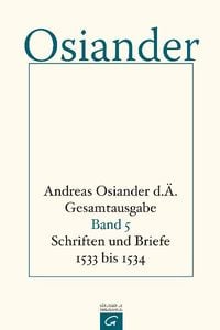 Produktbild: Gesamtausgabe / Schriften und Briefe 1533 bis 1534