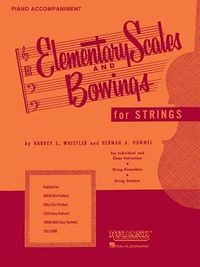 Produktbild: Elementary Scales and Bowings - Piano Accompaniment