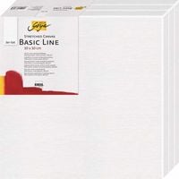 Produktbild: KREUL SOLO GOYA Stretched Canvas Basic Line, Keilrahmen 3er Set, 30 x 30 cm