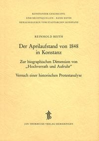 Produktbild: Der Aprilaufstand von 1848 in Konstanz