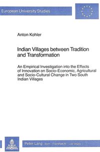 Produktbild: Indian Villages between Tradition and Transformation